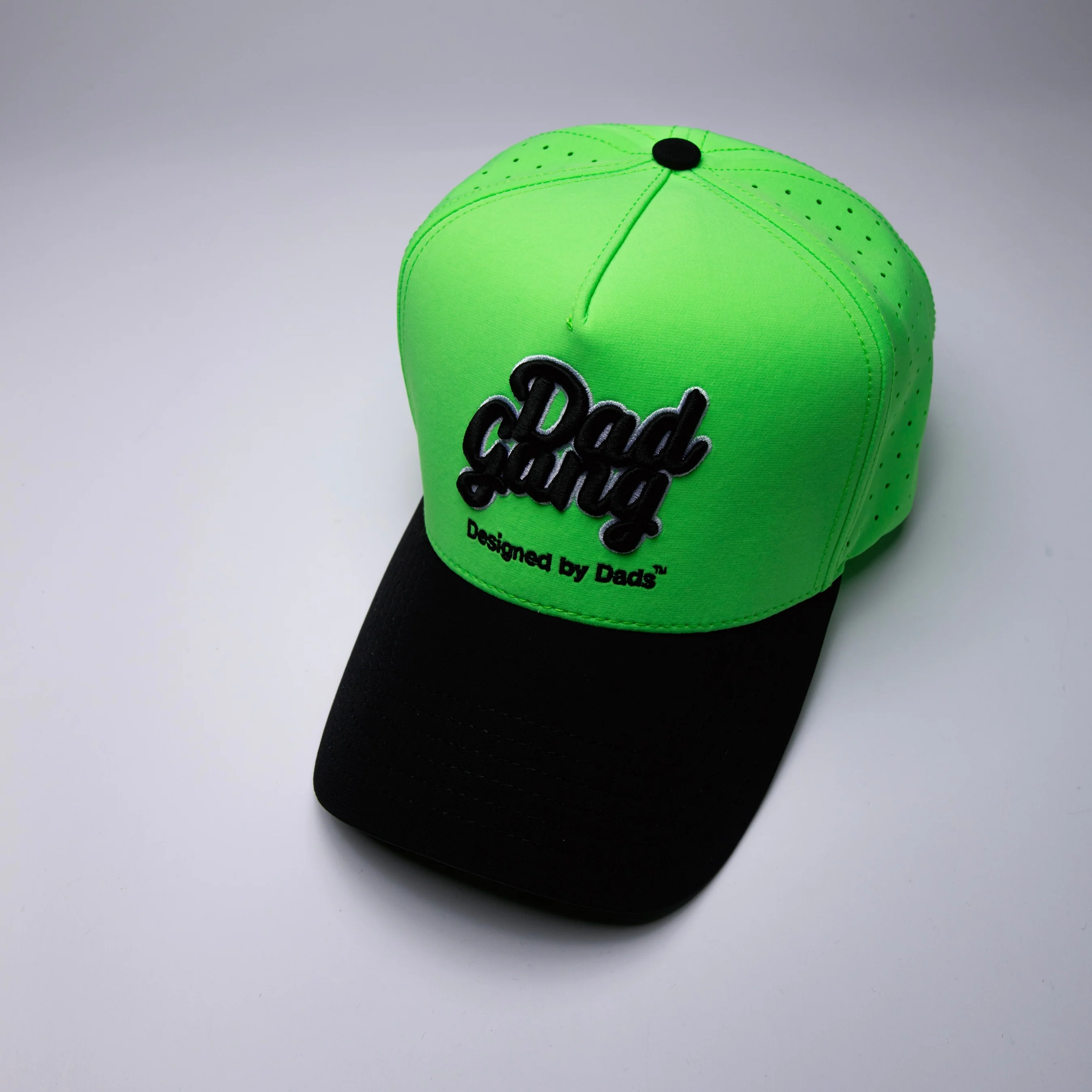 Neon Green Logo Hat - Image 3