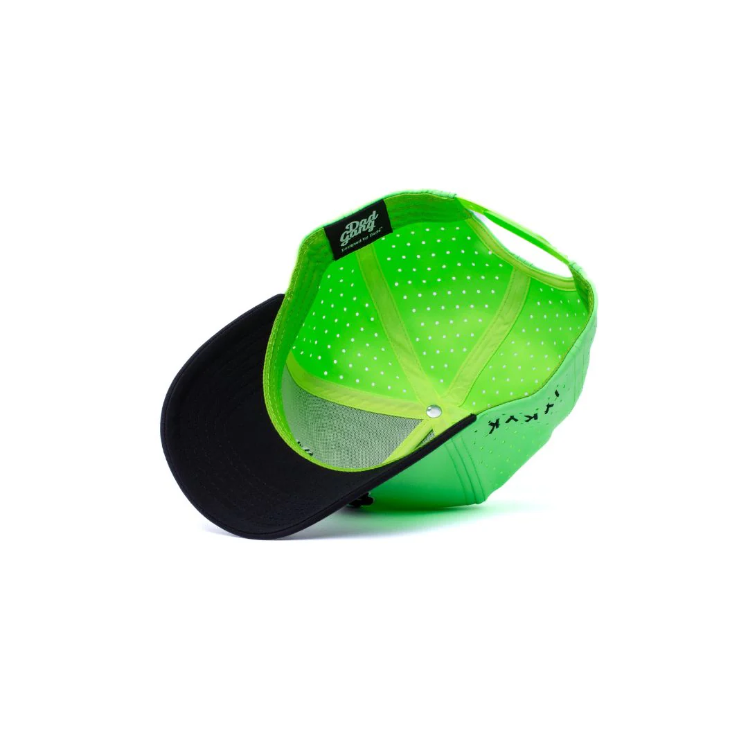 Neon Green Logo Hat - Image 4