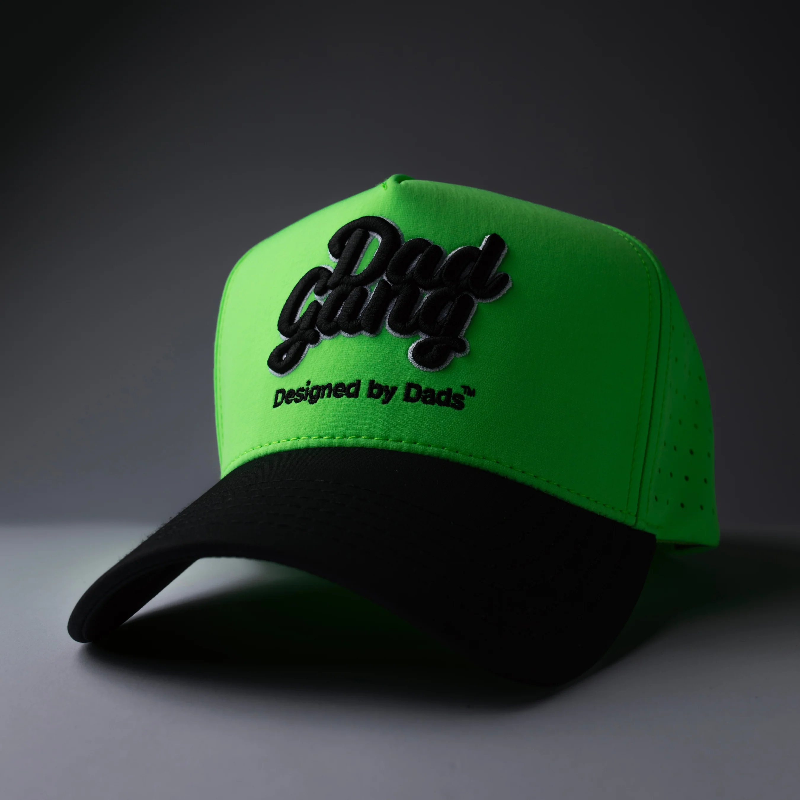 Neon Green Logo Hat - Image 8