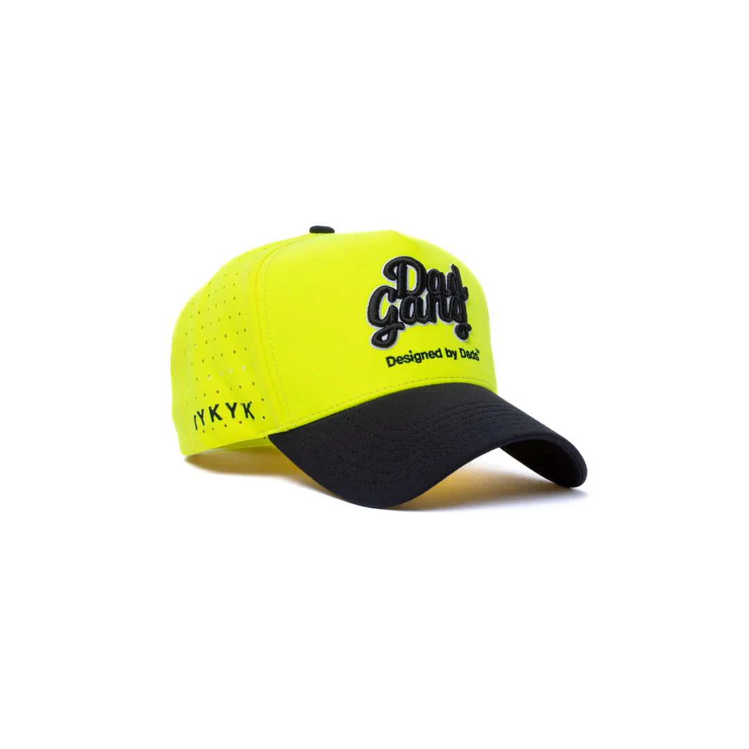 Neon Yellow Logo Hat - Image 4