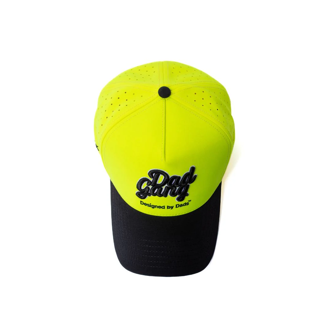 Neon Yellow Logo Hat - Image 7