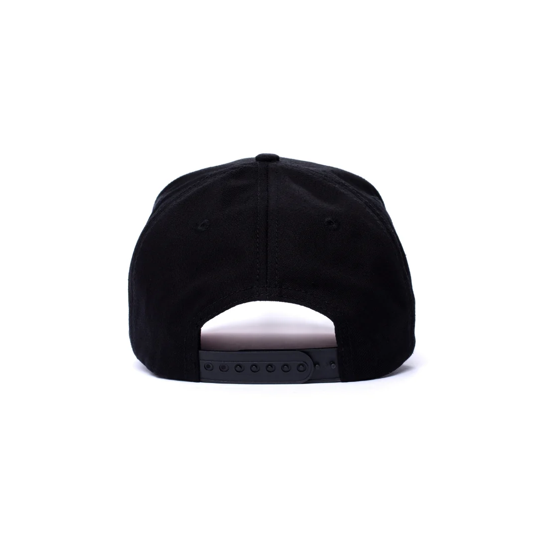 Dad on Fire - Black w/ Black Brim - Image 6