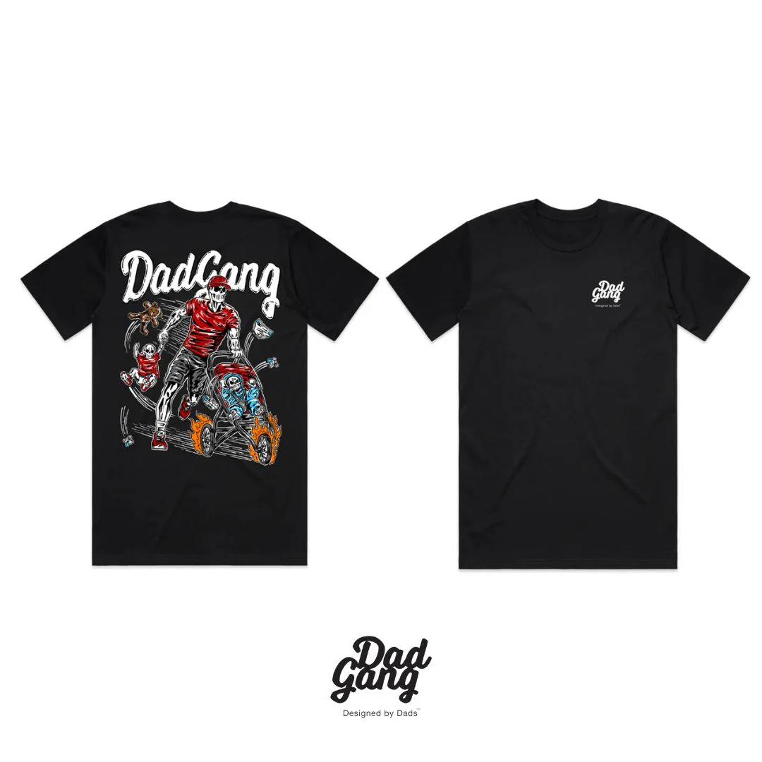 DG Tee - Stroller Skull (Black) - Image 3