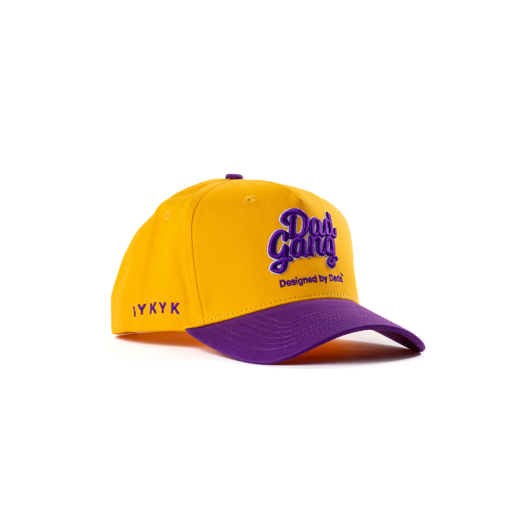 Purple & Gold Logo Hat - Image 2