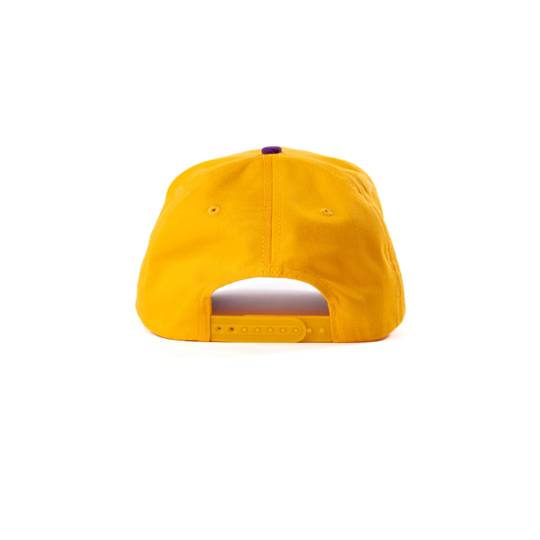 Purple & Gold Logo Hat - Image 4