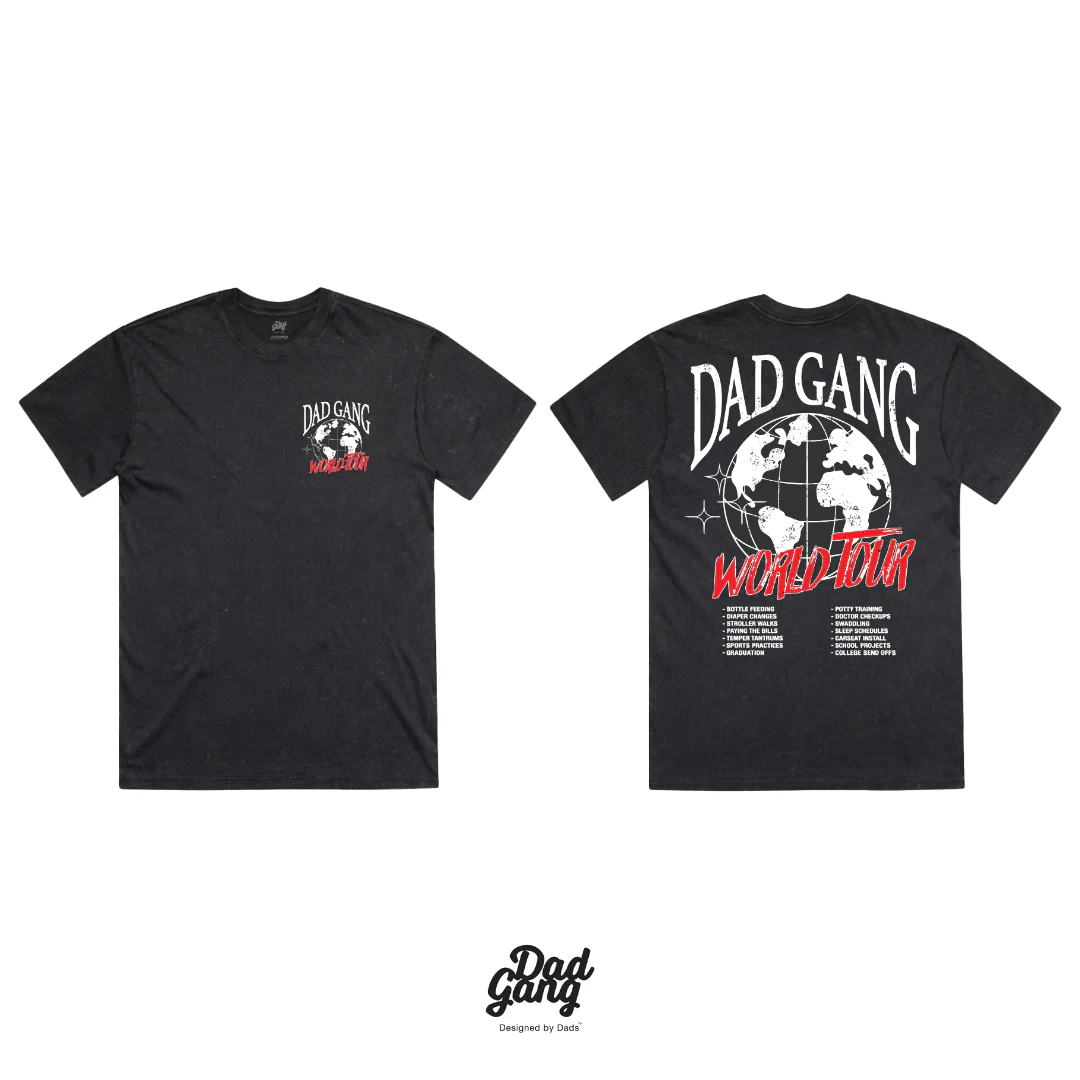 DG Tee - Dad Gang World Tour - Image 3