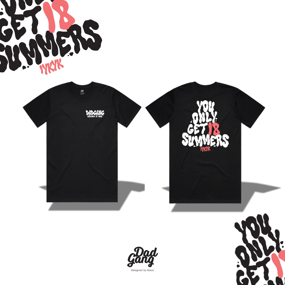 DG Tee - Time Flies Black - Image 3