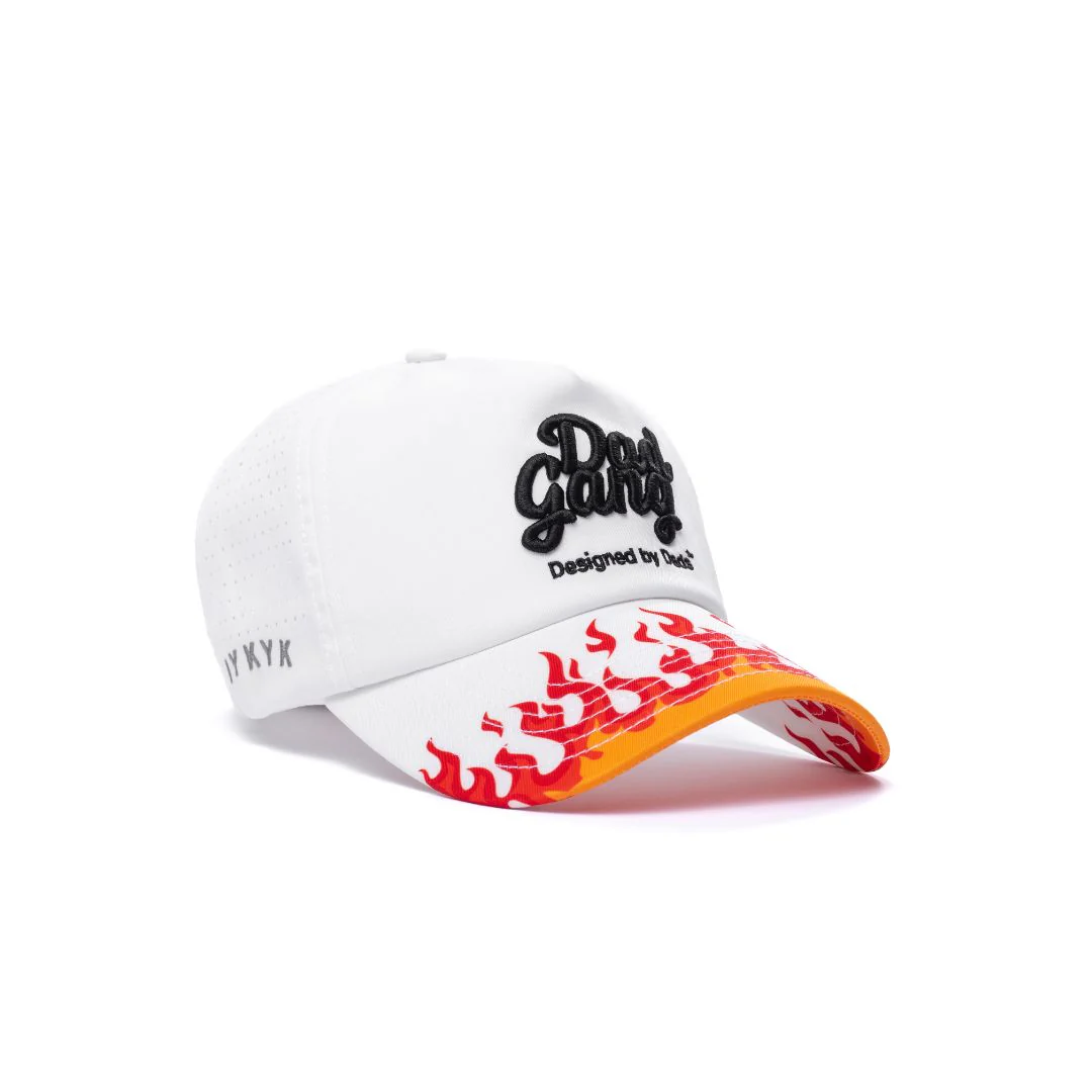 Dad on Fire - White Runner 🔥 - Image 4