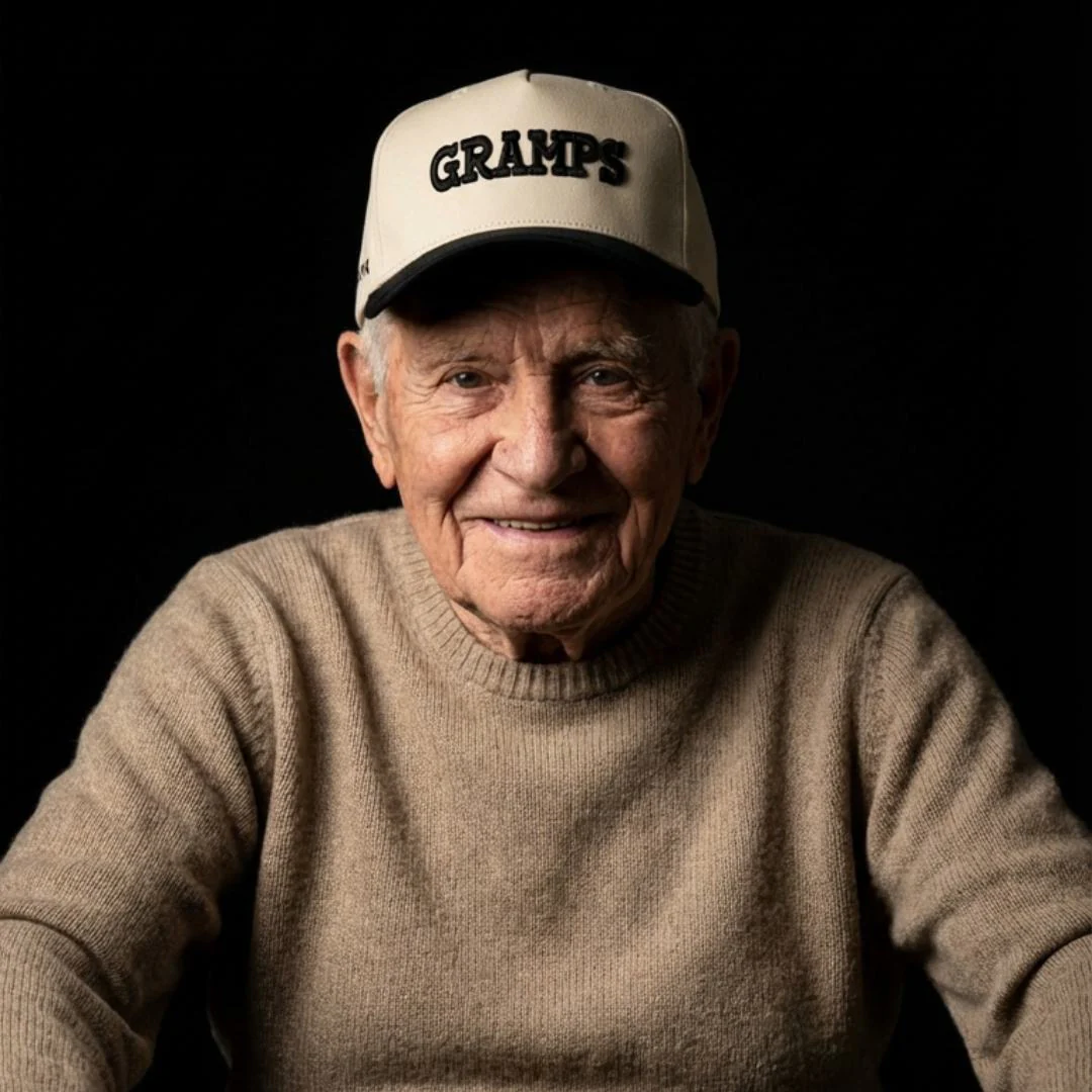 Gramps Hat (Cream/Black) - Image 2