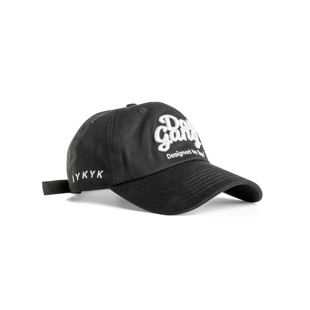 Simple Dad Hat (Black/White) - Image 2
