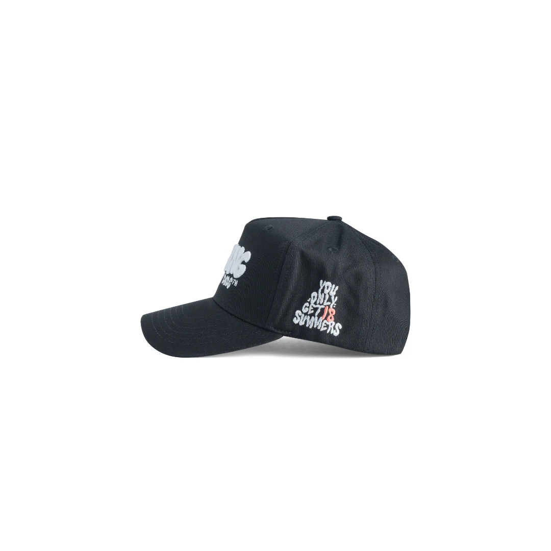 Time Flies Hat - Black - Image 3